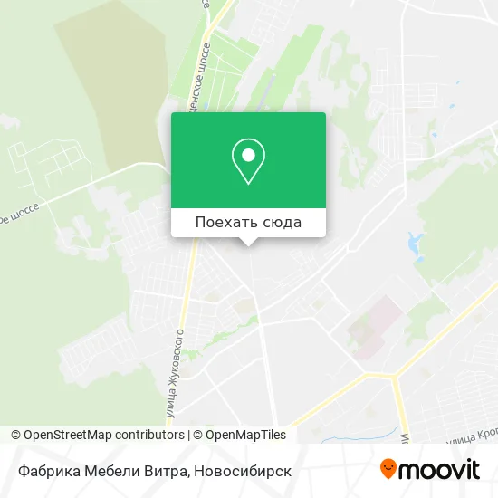 Карта Фабрика Мебели Витра