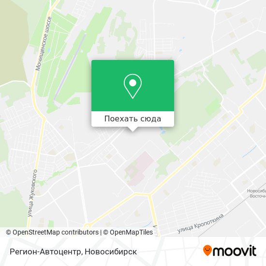 Карта Регион-Автоцентр