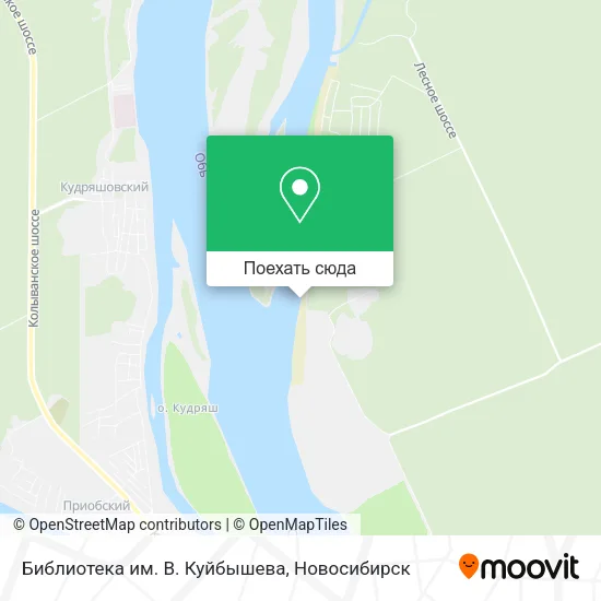 Карта Библиотека им. В. Куйбышева