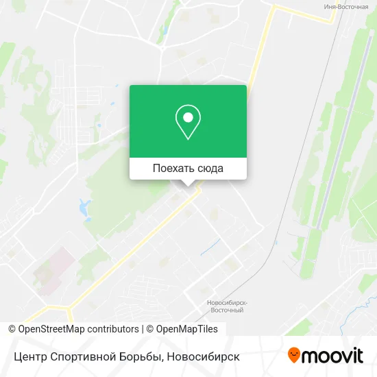 Карта Центр Спортивной Борьбы
