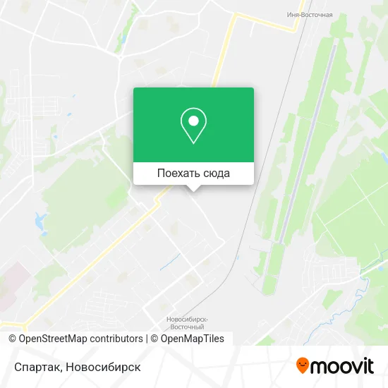 Карта Спартак