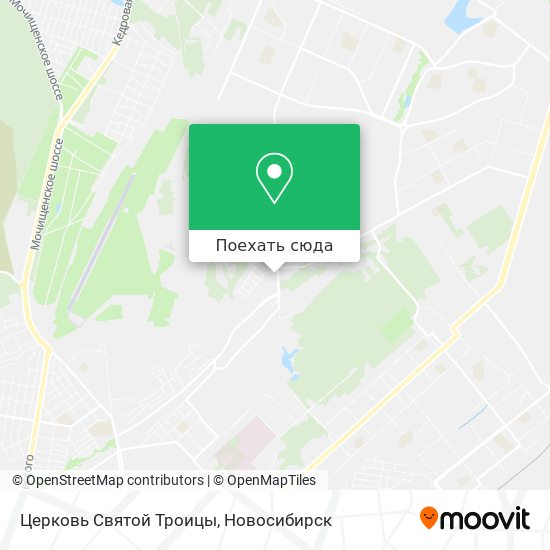 Карта Церковь Святой Троицы