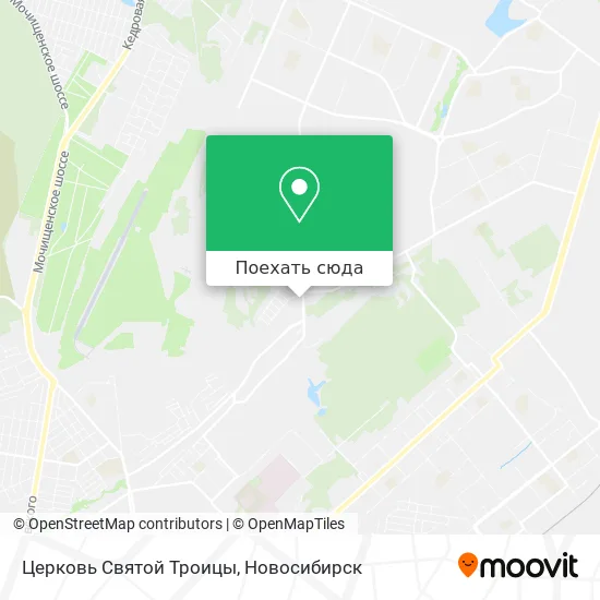 Карта Церковь Святой Троицы