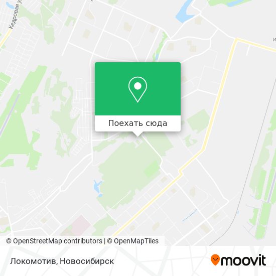 Карта Локомотив
