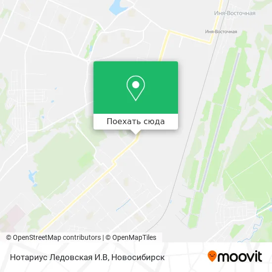Карта Нотариус Ледовская И.В
