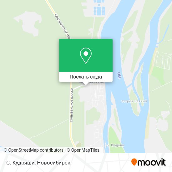 Карта С. Кудряши