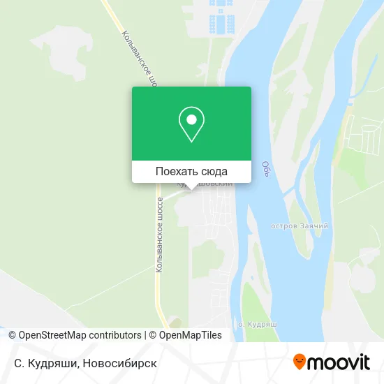 Карта С. Кудряши