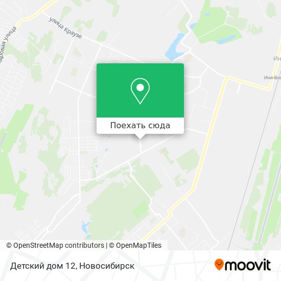 Карта Детский дом 12