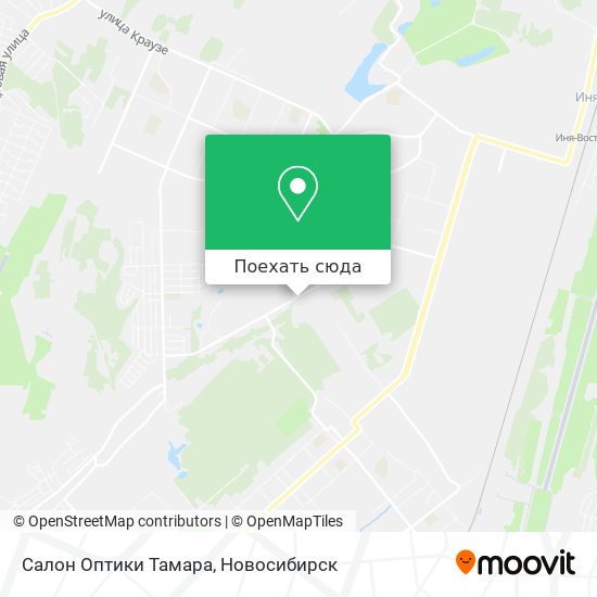 Карта Салон Оптики Тамара