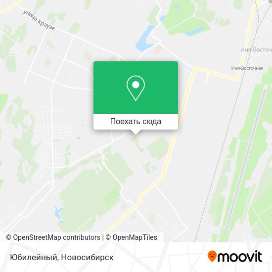 Карта Юбилейный