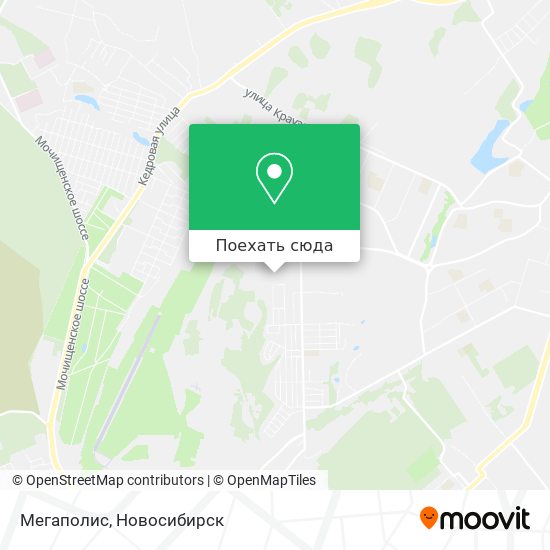 Карта Мегаполис