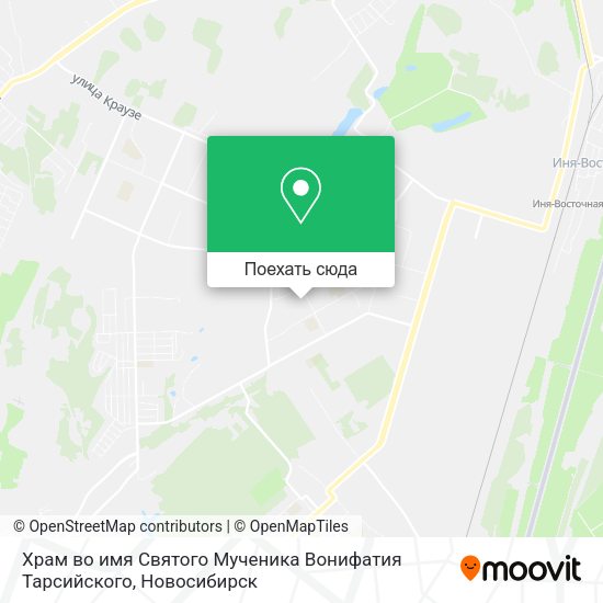 Карта Храм во имя Святого Мученика Вонифатия Тарсийского