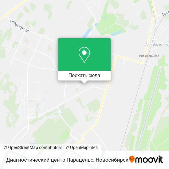 Карта Диагностический центр Парацельс