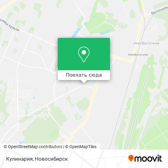 Карта Кулинария