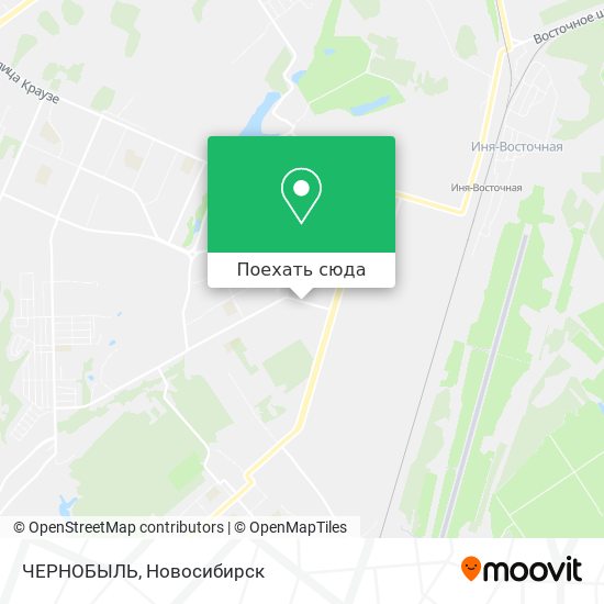 Карта ЧЕРНОБЫЛЬ