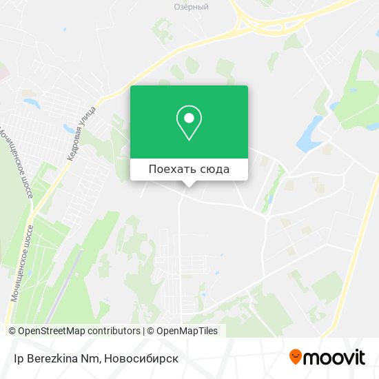 Карта Ip Berezkina Nm