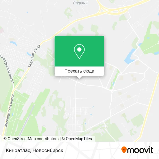 Карта Киноатлас