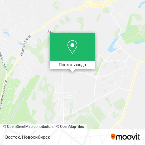 Карта Восток
