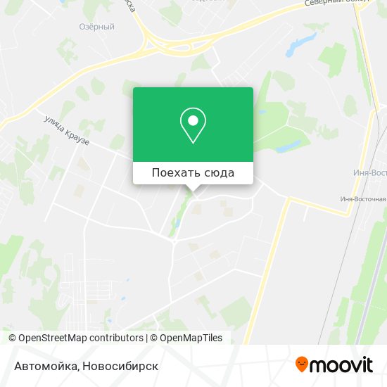 Карта Автомойка