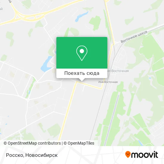 Карта Росско
