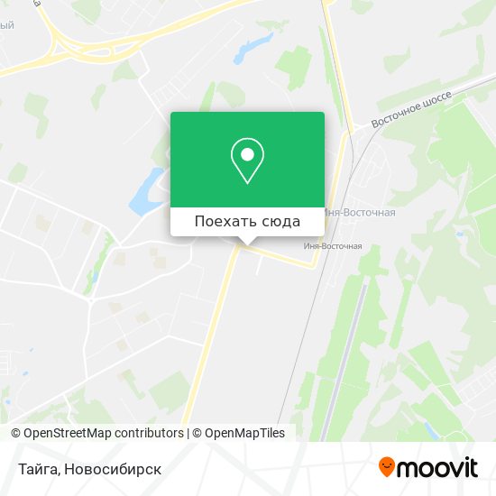 Карта Тайга