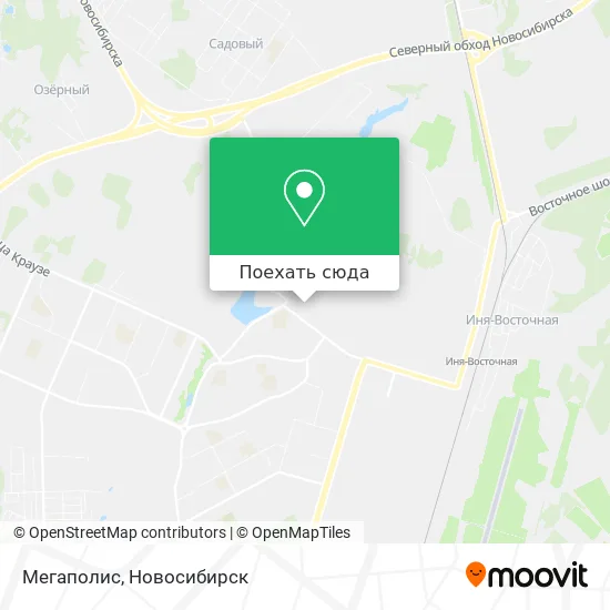 Карта Мегаполис