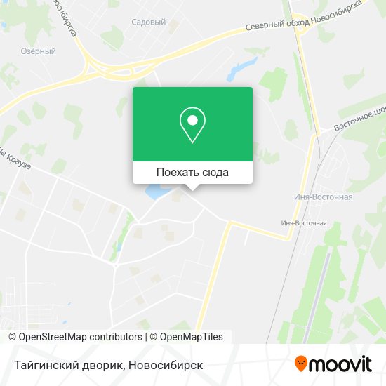 Карта Тайгинский дворик
