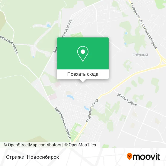 Карта Стрижи