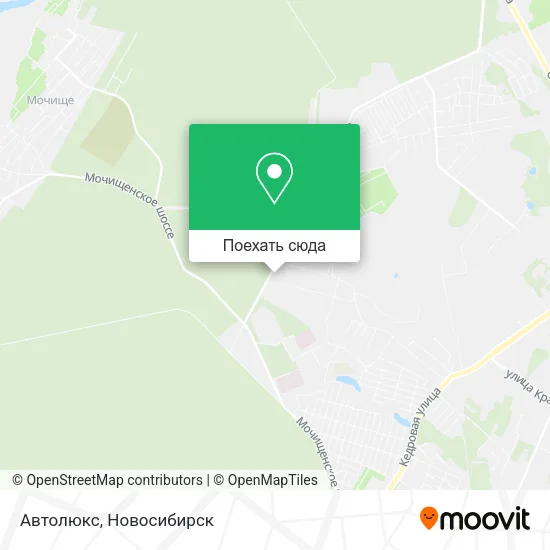 Карта Автолюкс