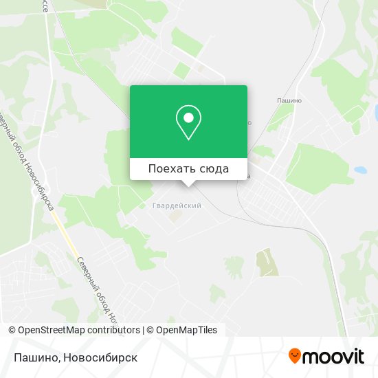 Карта Пашино