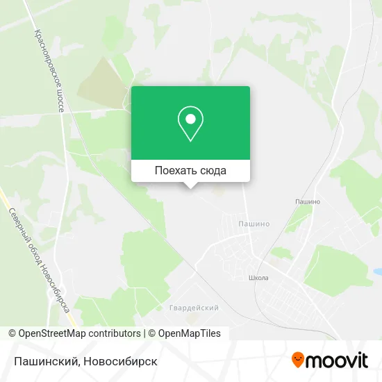 Карта Пашинский
