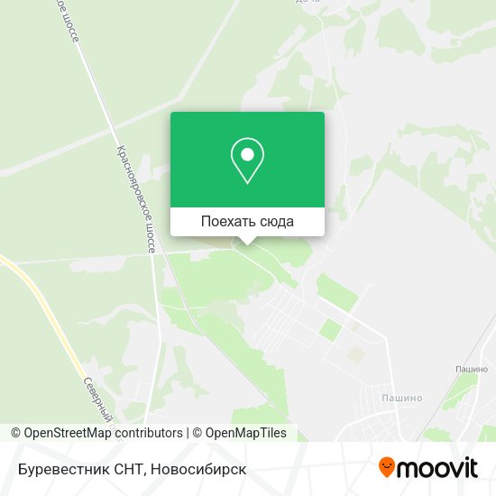 Карта Буревестник СНТ