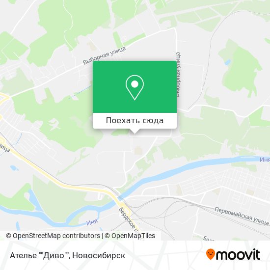 Карта Ателье ""Диво""