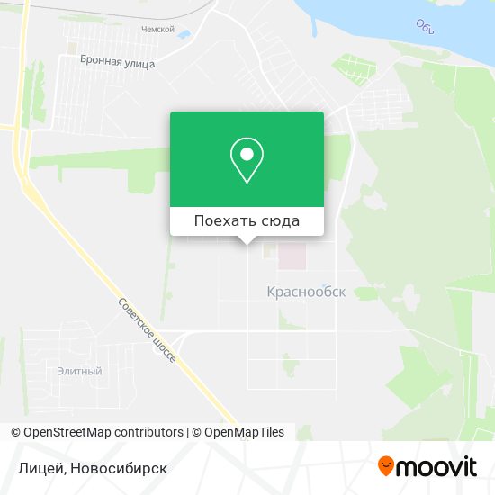Карта Лицей