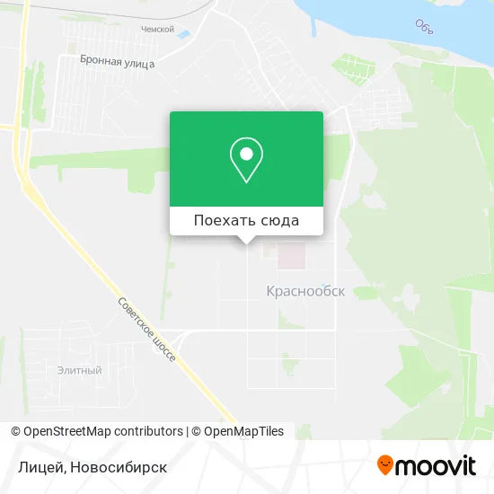Карта Лицей