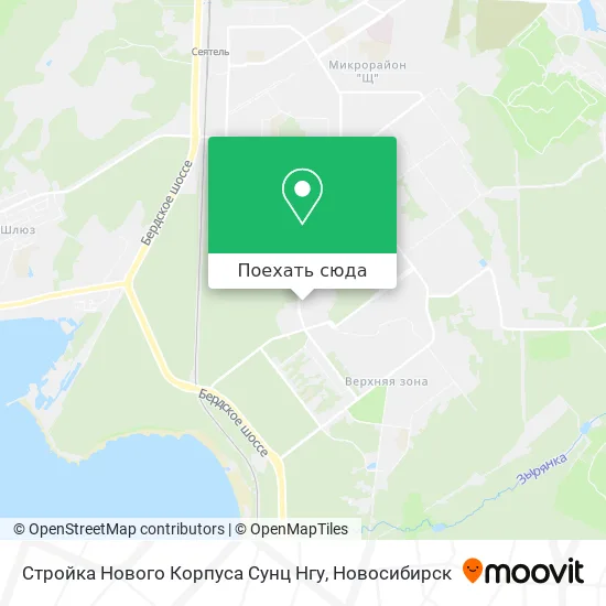 Карта Стройка Нового Корпуса Сунц Нгу