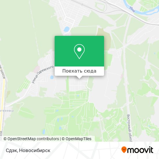 Карта Сдэк