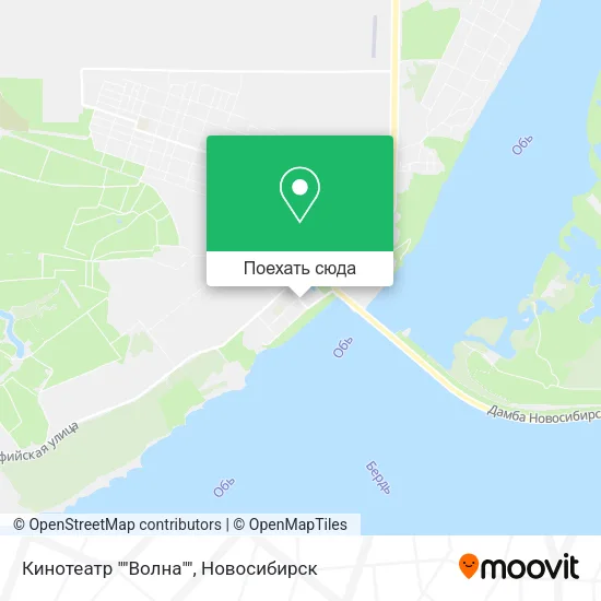 Карта Кинотеатр ""Волна""
