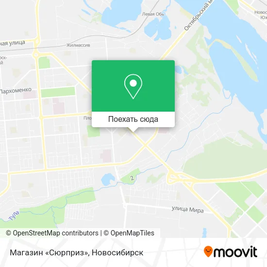 Карта Магазин «Сюрприз»