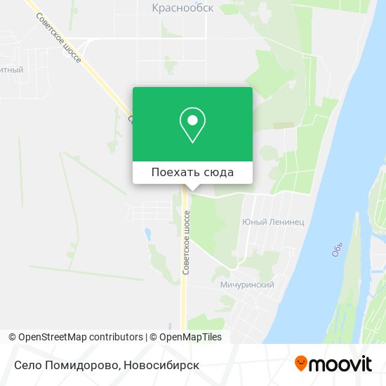 Карта Село Помидорово