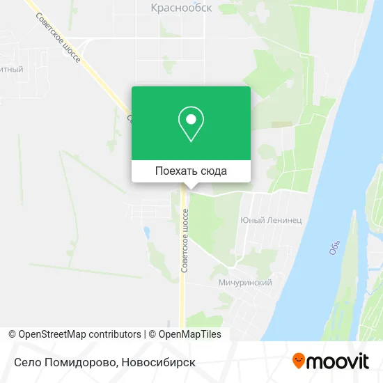 Карта Село Помидорово