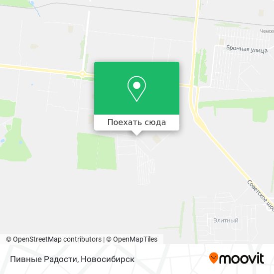 Карта Пивные Радости