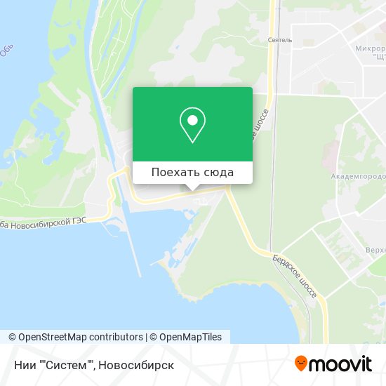 Карта Нии ""Систем""