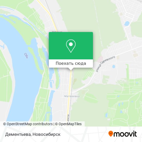Карта Дементьева