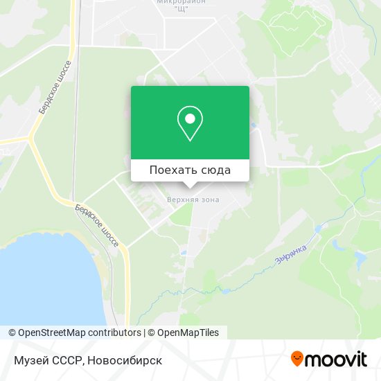 Карта Музей СССР