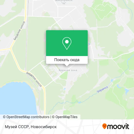 Карта Музей СССР