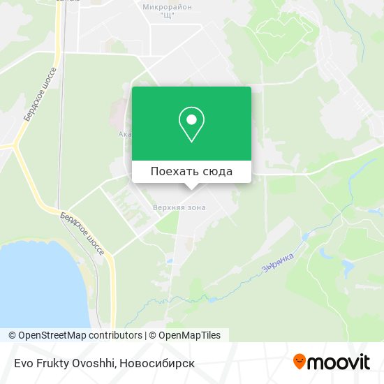 Карта Evo Frukty Ovoshhi