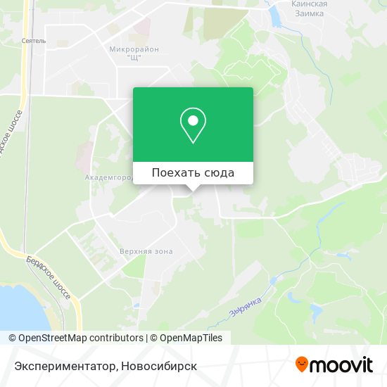 Карта Экспериментатор