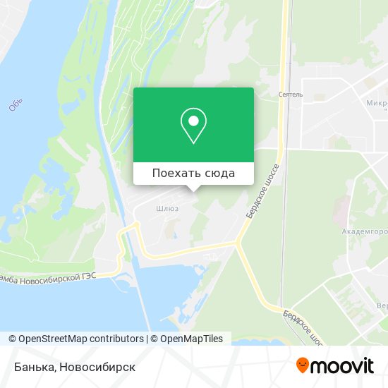 Карта Банька