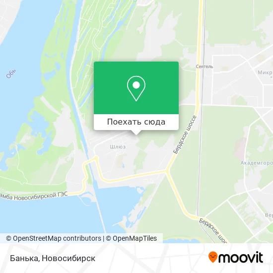 Карта Банька